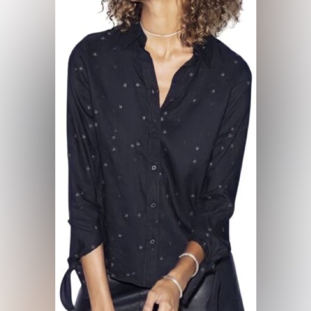 Rails Robyn Embroidered Button Down Top - image 2